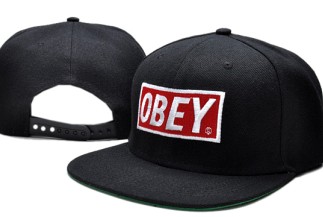 cappello obey nero