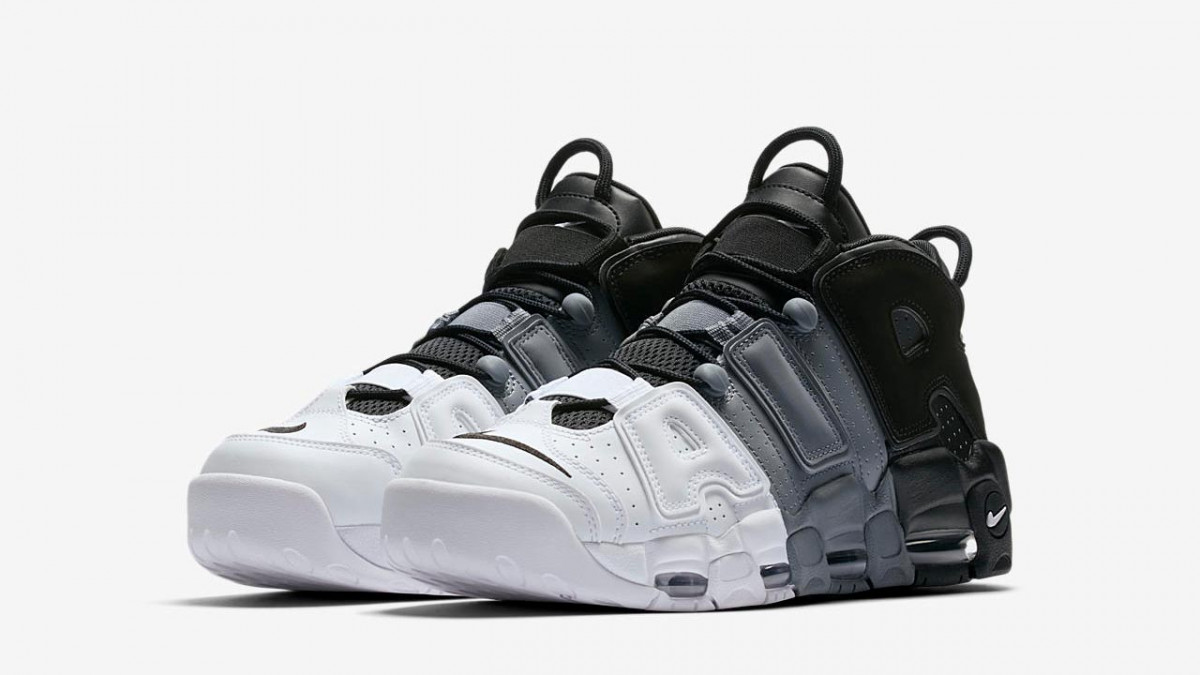 nike air uptempo bianche